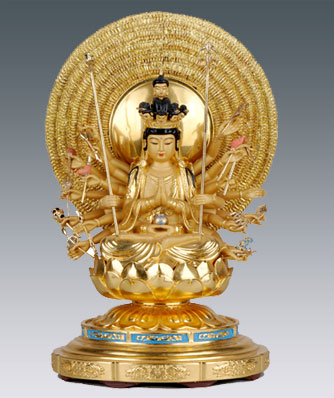 sitting bodhisattva of Thousands hand