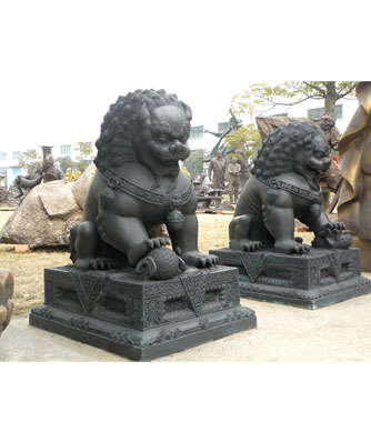 Imitation Palace Hall of Mental Cultivation bronze lion