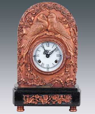 Mechanical bronze clock_JMT 06033-S