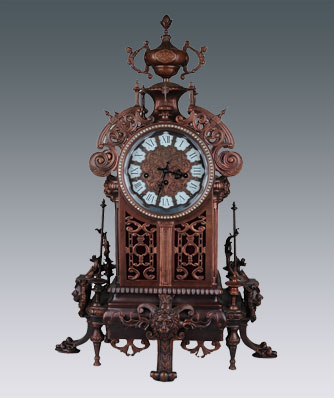 Mechanical bronze clock_JMT05028