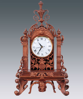 Quartz bronze clock_LJQT 06009